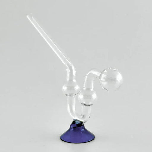 6" Stand Oil Burner Pipe – 2-Pack | Durable Glass | Jupiter Grass