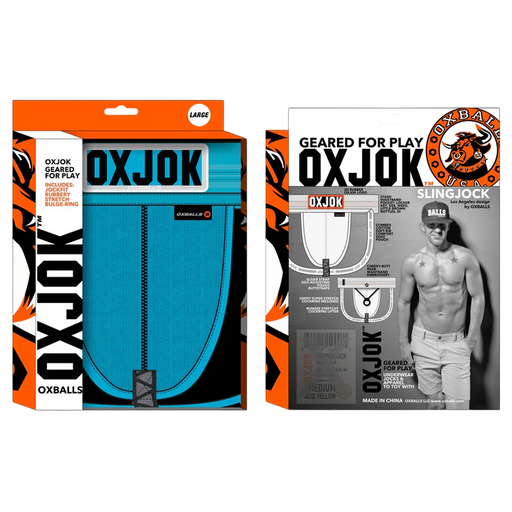 SLINGJOCK, upthrust slider-strap jock, POOL, MEDIUM