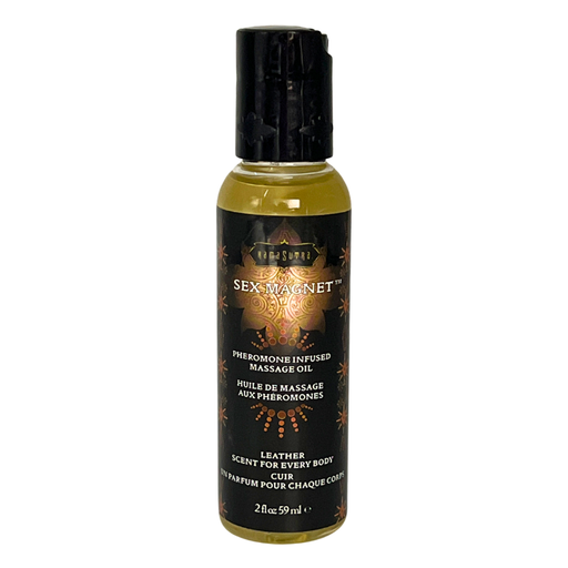 Sex Magnet Pheromone - Leather  Massage Oil 2 fl oz/59 ml