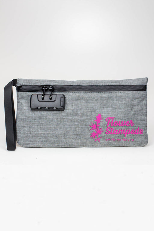 Flower Stampede Lockable Storage Bag, Smell, Odor & Water Resistant Pouch | Jupiter Grass