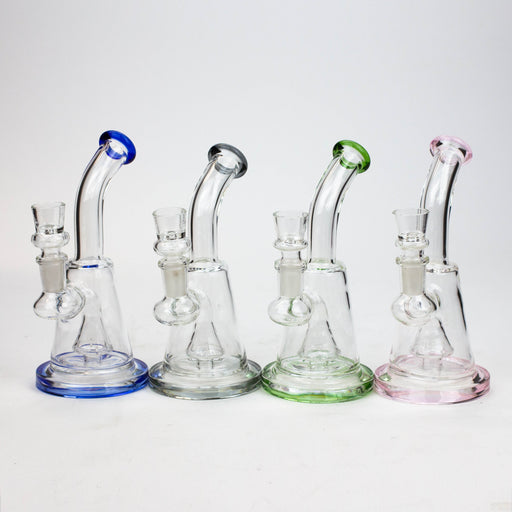 6" Cone diffuser glass bong | Jupiter Grass