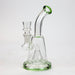 6" Cone diffuser glass bong | Jupiter Grass