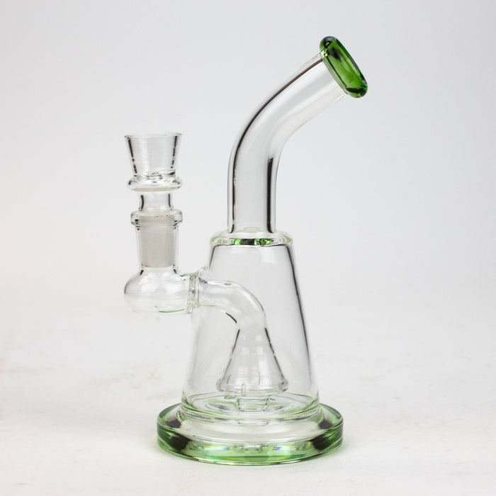 6" Cone diffuser glass bong | Jupiter Grass