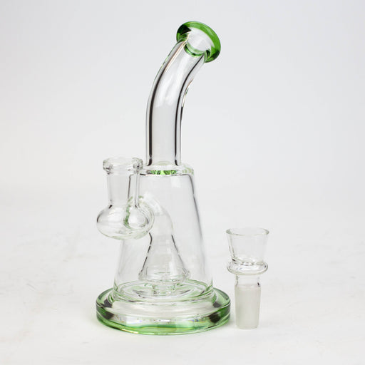 6" Cone diffuser glass bong | Jupiter Grass