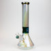13" Genie electroplated glass beaker bong | Jupiter Grass