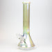 13" Genie electroplated glass beaker bong | Jupiter Grass