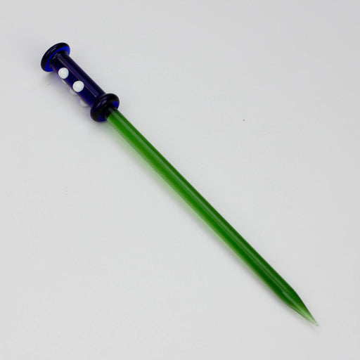 6" Glass Dabber [9194] Pack of 10 | Jupiter Grass