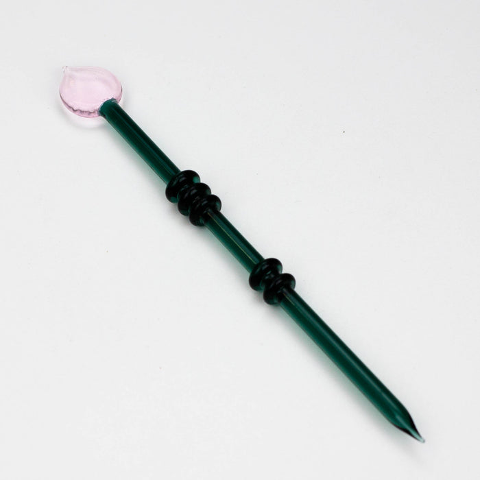 7" Glass Dabber [9192] Pack of 10 | Jupiter Grass