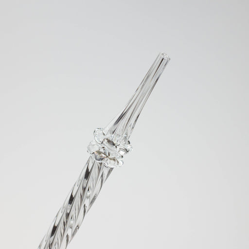 6" Glass dab straw [9193] Pack of 10 | Jupiter Grass
