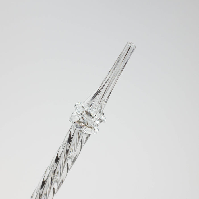 6" Glass dab straw [9193] Pack of 10 | Jupiter Grass