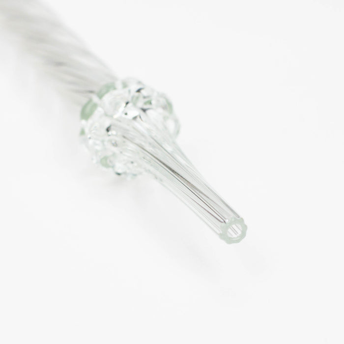 6" Glass dab straw [9193] Pack of 10 | Jupiter Grass