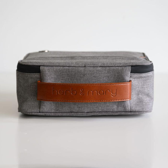 Herb & Mary | Smell Proof Accessories Storage Stash Case w/Integrated Combo Lock (Large) | Jupiter Grass