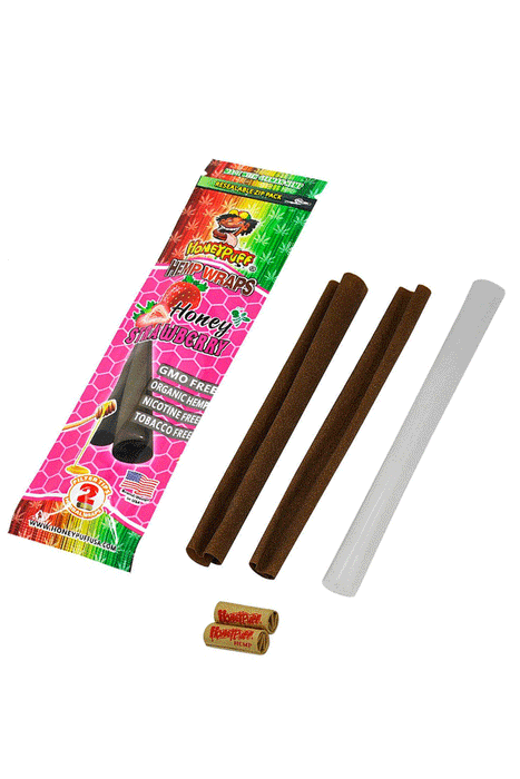 HONEY PUFF | Fruit Flavored Hemp Wraps Box of 12 | Jupiter Grass