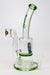 8" HAZE 2-in-1 Honeycomb diffuser Bent neck Dab Rig | Jupiter Grass