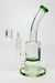 8" HAZE 2-in-1 Honeycomb diffuser Bent neck Dab Rig | Jupiter Grass