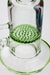 8" HAZE 2-in-1 Honeycomb diffuser Bent neck Dab Rig | Jupiter Grass