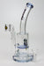 8" HAZE 2-in-1 Honeycomb diffuser Bent neck Dab Rig | Jupiter Grass