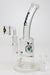 8" HAZE 2-in-1 Honeycomb diffuser Bent neck Dab Rig | Jupiter Grass