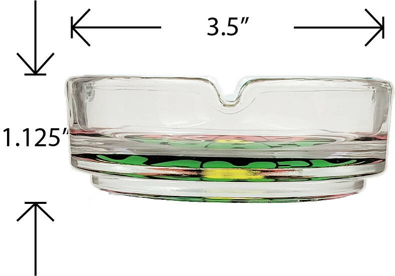 ASHTRAY SET WITH STASH JAR - VINTAGE ROAST & TOAST | Jupiter Grass
