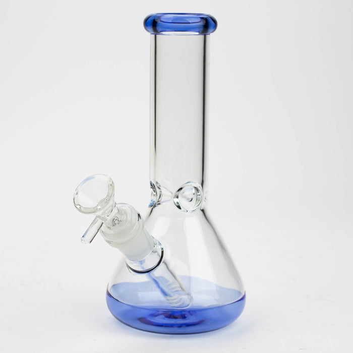 8" Color bottom Glass Bong [C6307] | Jupiter Grass