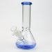 8" Color bottom Glass Bong [C6307] | Jupiter Grass