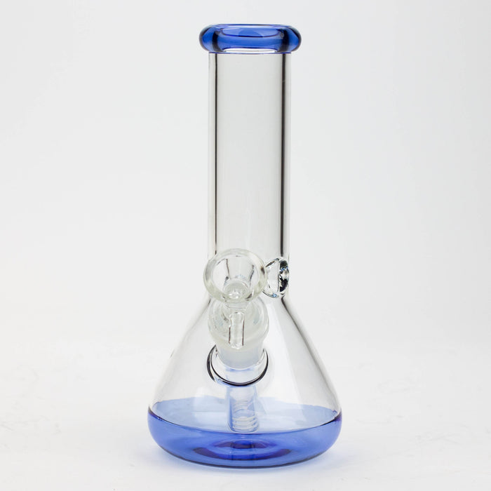 8" Color bottom Glass Bong [C6307] | Jupiter Grass