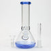 8" Color bottom Glass Bong [C6307] | Jupiter Grass