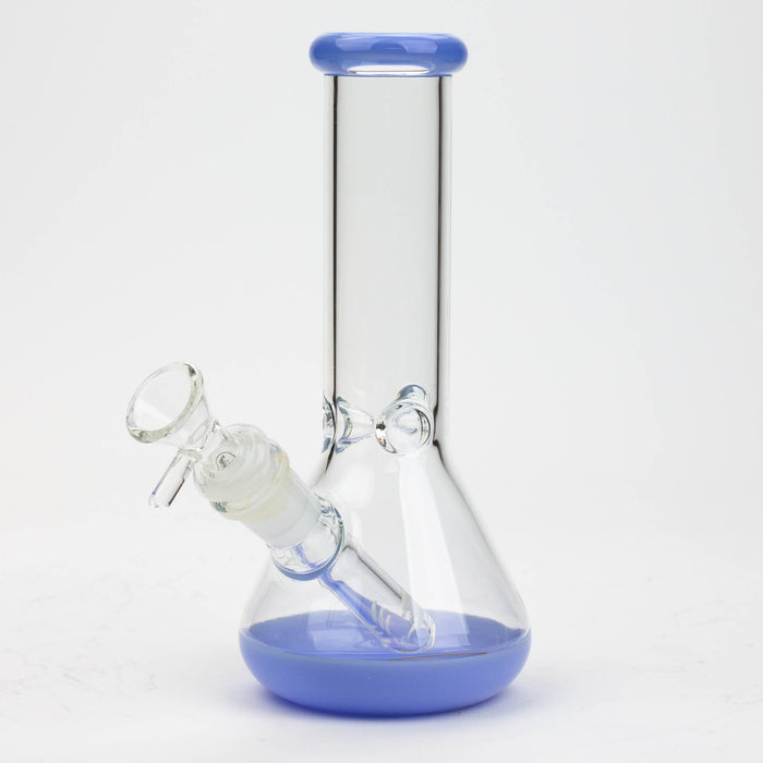 8" Color bottom Glass Bong [C6307] | Jupiter Grass