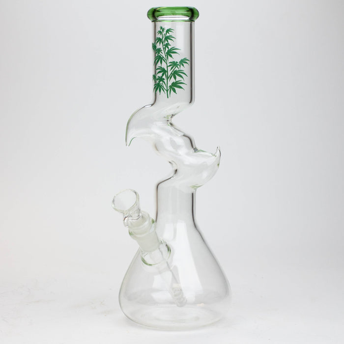 11.5" kink zong water bong | Jupiter Grass