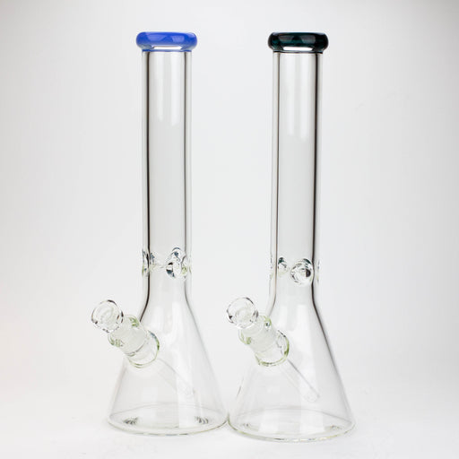 16" Classic beaker Glass Bong 7mm [C4102-B] | Jupiter Grass