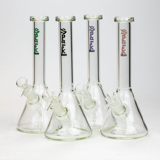 10" SPARK beaker thick glass water bong | Jupiter Grass