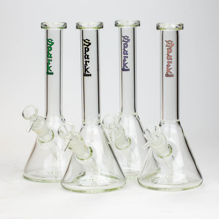 10" SPARK beaker thick glass water bong | Jupiter Grass