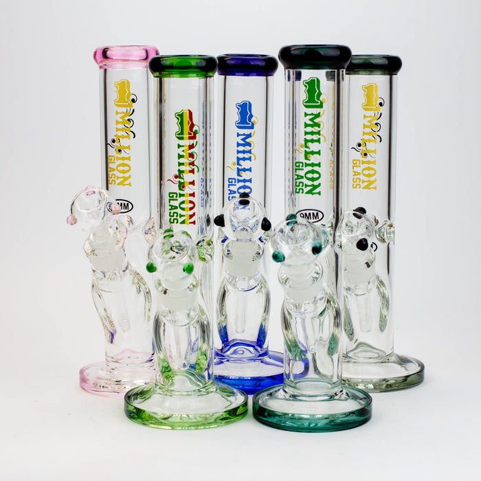 11" 1-MILLION Glass / 9mm / glass tube water bong | Jupiter Grass