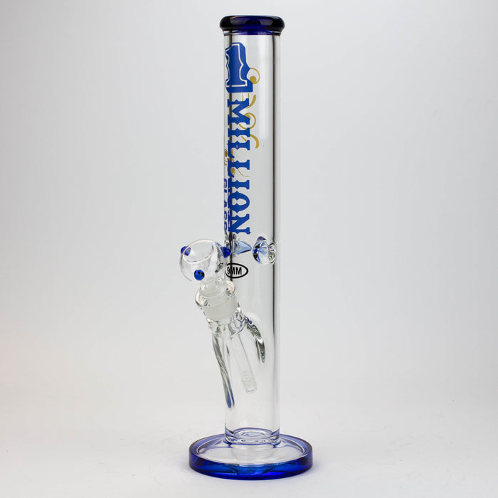 16" 1-MILLION Glass / 9mm / glass tube water bong [M004] | Jupiter Grass