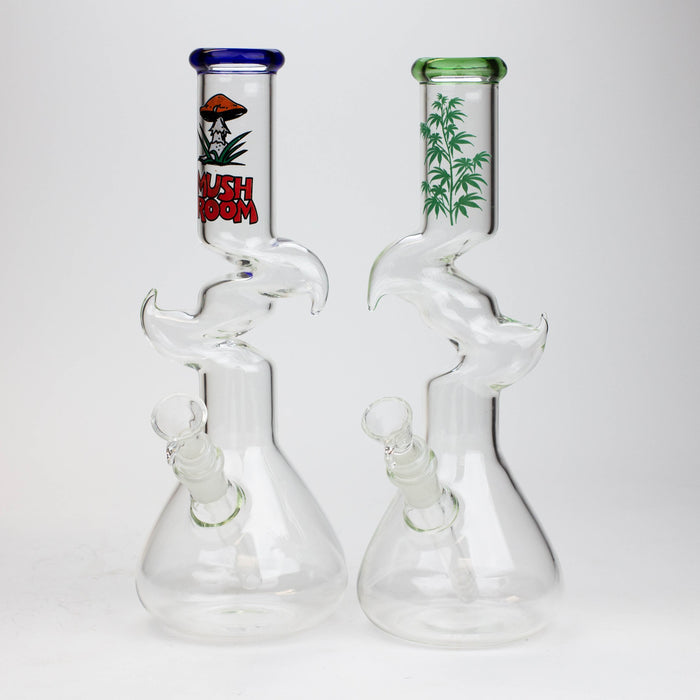 11.5" kink zong water bong | Jupiter Grass