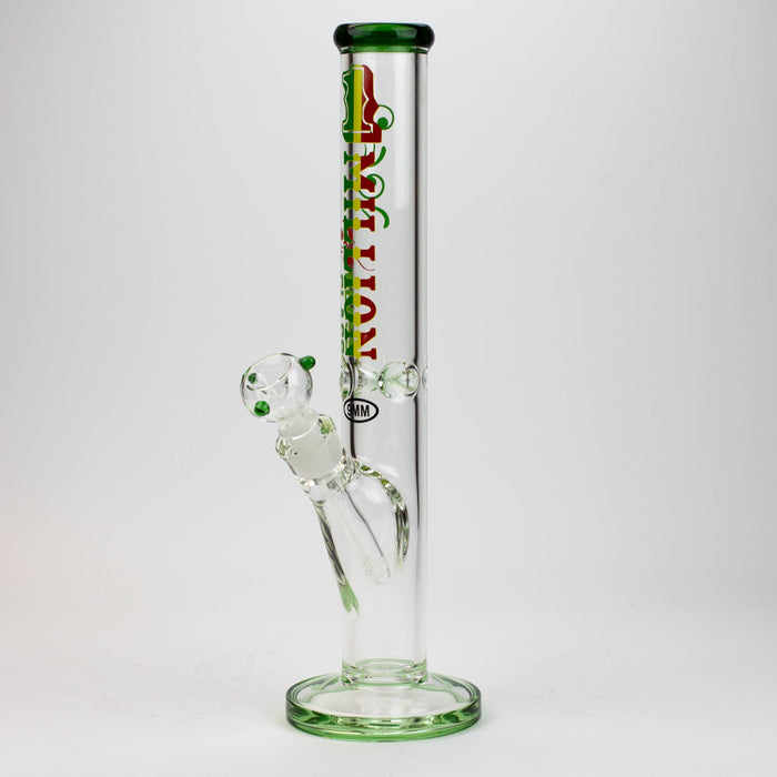 16" 1-MILLION Glass / 9mm / glass tube water bong [M004] | Jupiter Grass