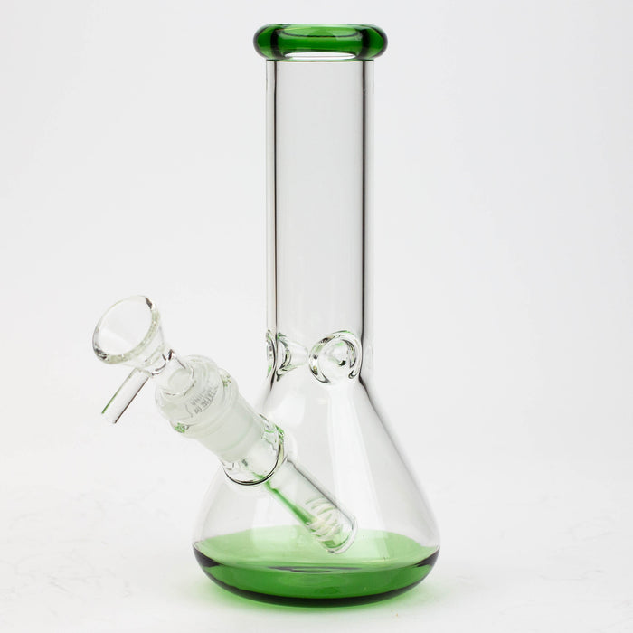 8" Color bottom Glass Bong [C6307] | Jupiter Grass