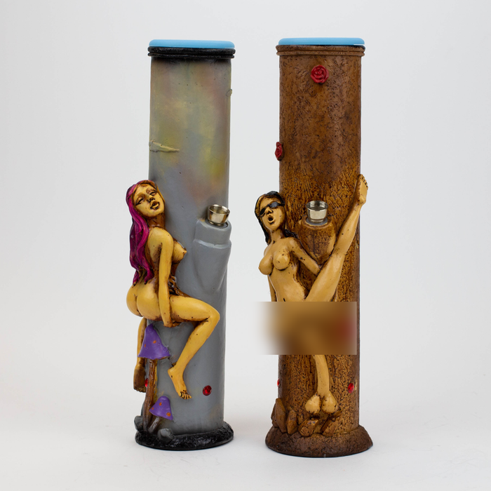 13.5" Glass Bong-Girl [NEW3] | Jupiter Grass