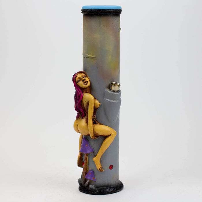13.5" Glass Bong-Girl [NEW3] | Jupiter Grass