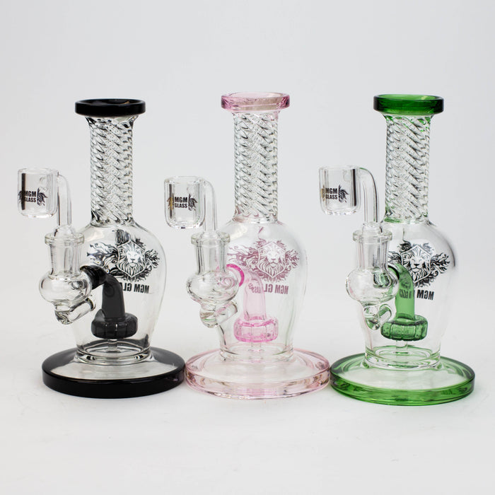 7" Glass Dab Rig | Jupiter Grass