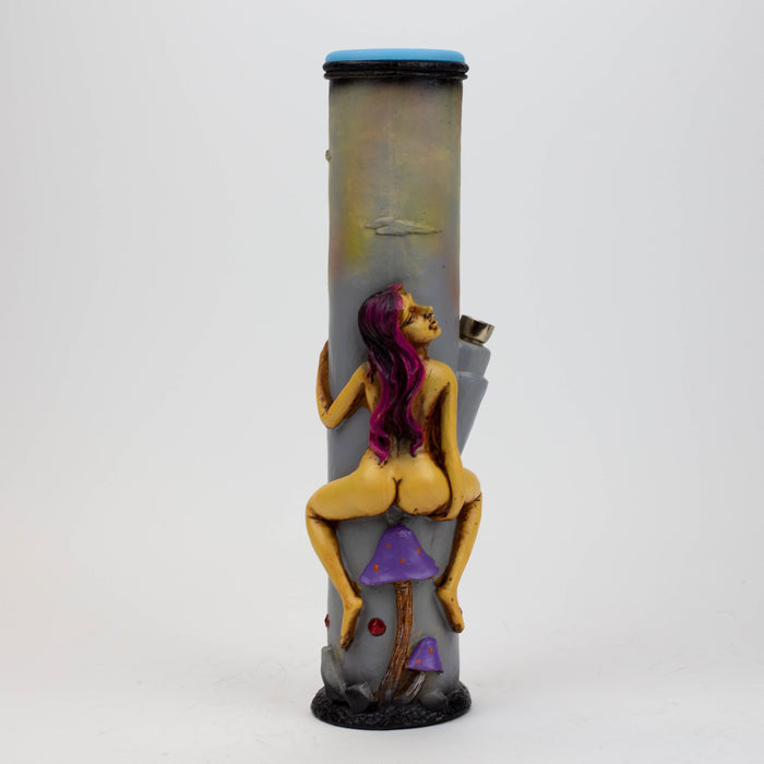13.5" Glass Bong-Girl [NEW3] | Jupiter Grass