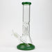 12" Color Bottom Glass Bong with shower head [C1503] | Jupiter Grass