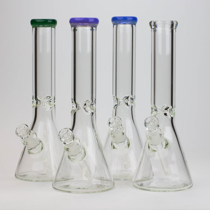 13.5" Classic beaker Glass Bong 9mm [C4112-A] | Jupiter Grass