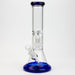 12" Color Bottom Glass Bong with shower head [C1503] | Jupiter Grass