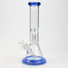 12" Color Bottom Glass Bong with shower head [C1503] | Jupiter Grass