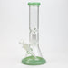 12" Color Bottom Glass Bong with shower head [C1503] | Jupiter Grass