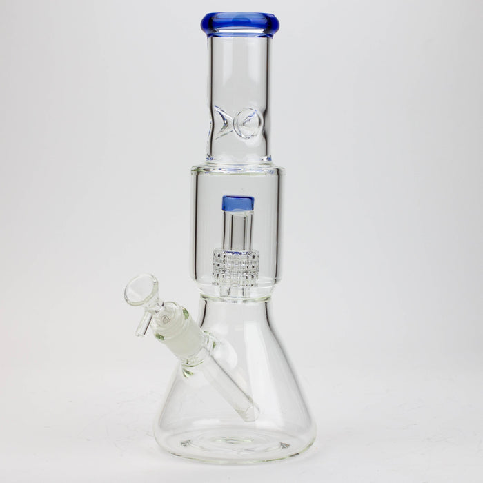 12" Glass Bong with shower head percolator [C2244] | Jupiter Grass