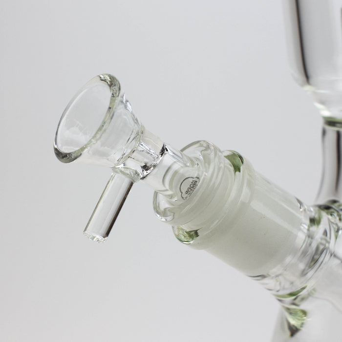 12" Glass Bong with shower head percolator [C2244] | Jupiter Grass