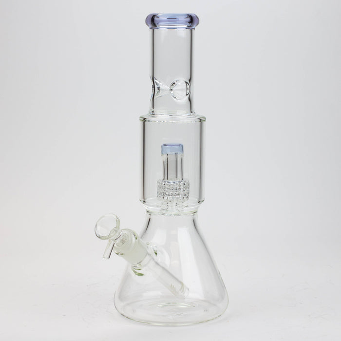 12" Glass Bong with shower head percolator [C2244] | Jupiter Grass