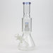 12" Glass Bong with shower head percolator [C2244] | Jupiter Grass